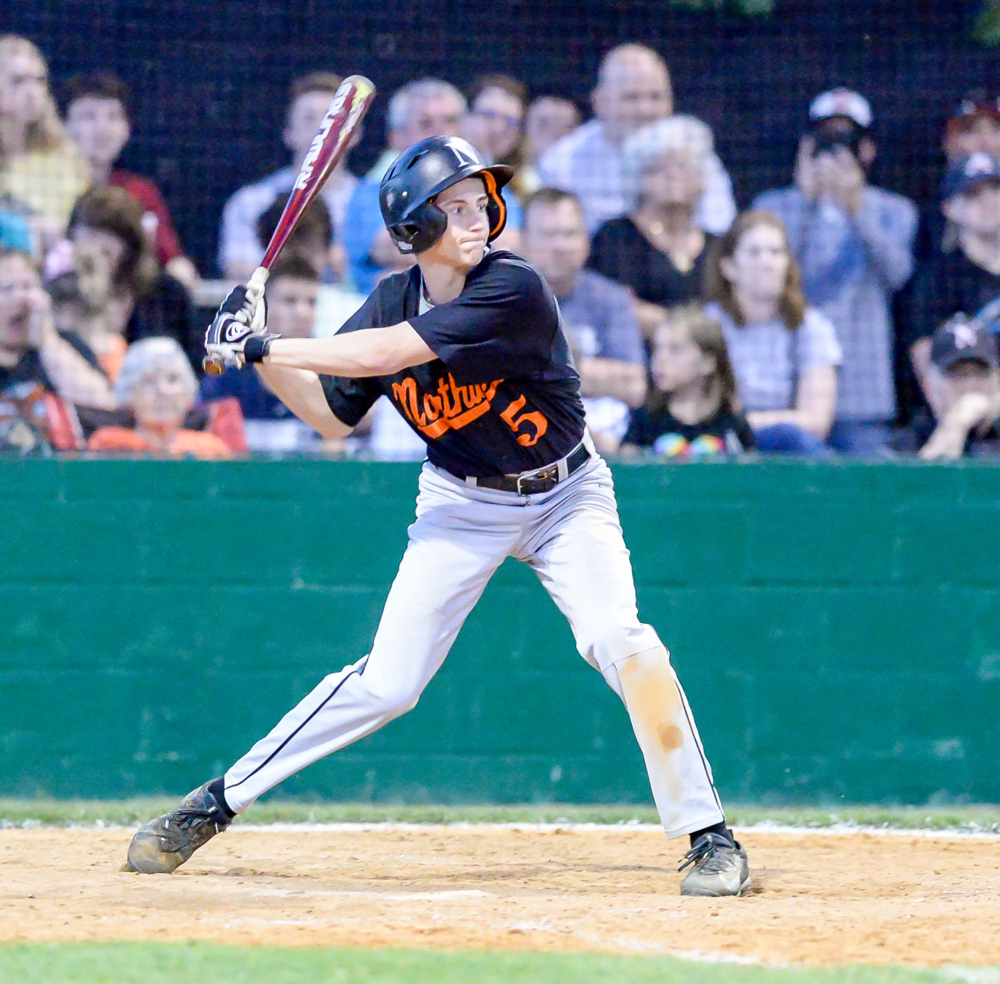 Friday night baseball action